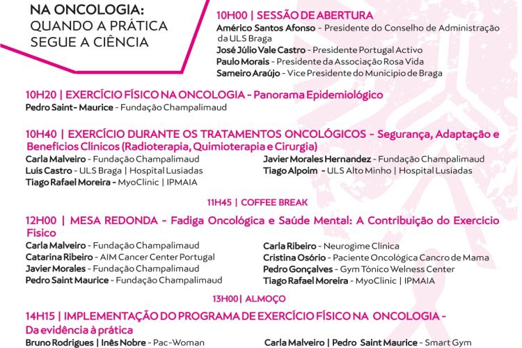 Programa e Oradores
